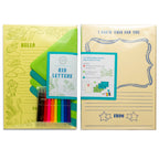 Kid Letters Notecard Set in Yellow